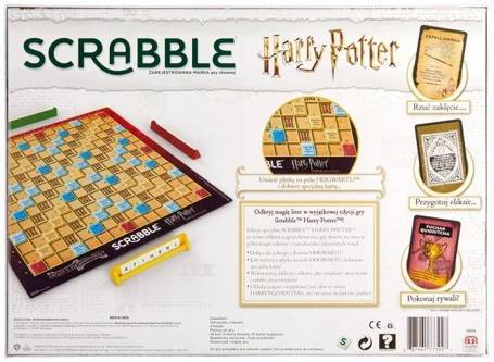 Gra Scrabble Original Harry Potter wersja Polska GGB30