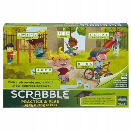 Gra Scrabble Practice & Play GGB32