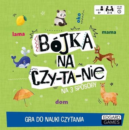 Gra do nauki czytania. Bójka na czytanie