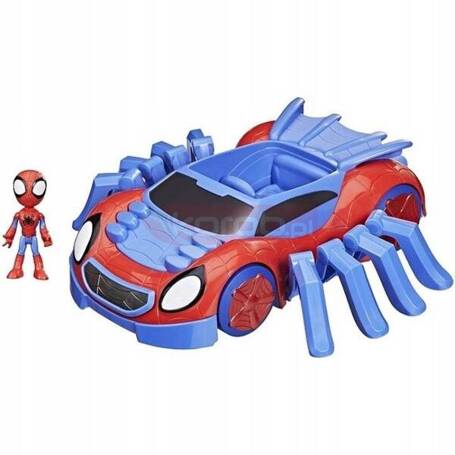 HASBRO SPIDER-MAN SPIDEY POJAZD WEB CRAWLER + FIGURKA SPIDEYA F1460