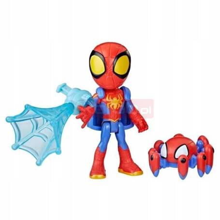 HASBRO SPIDER-MAN SPIDEY WEBSPINNERS F7256 figurka Spidey z pajęczym botem