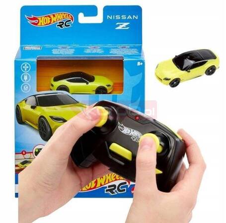 HOT WHEELS AUTKO 1:64 RC NISSAN Z autko sterowane pilotem HTP16