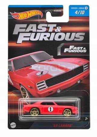 HOT WHEELS FAST & FURIOUS HNT14 '69 Camaro