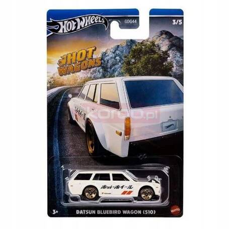 HOT WHEELS HOT WAGONS 3/5 Datsun Bluebird Wagon /510/ HRR88