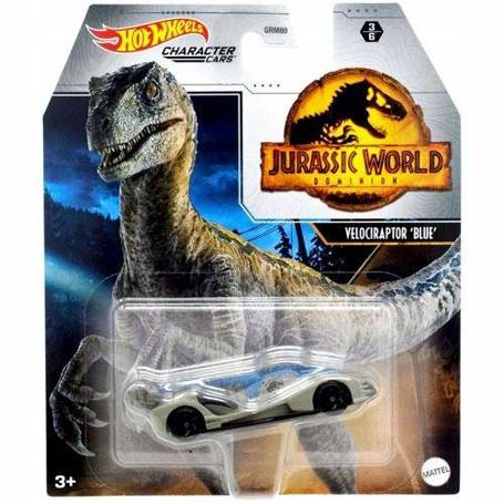 HOT WHEELS JURASSIC WORLD DOMINION VELOCIRAPTOR BL GWR52