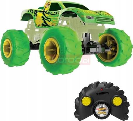 HOT WHEELS MONSTER TRUCK GUNKSTER SAMOCHÓD RC 1:15 zdalnie sterowany HTP15