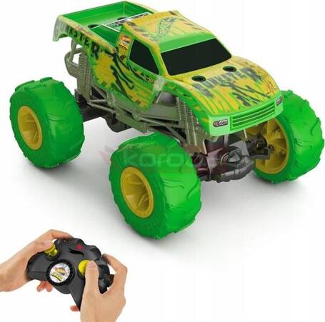 HOT WHEELS MONSTER TRUCK GUNKSTER SAMOCHÓD RC 1:15 zdalnie sterowany HTP15