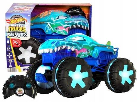 HOT WHEELS MONSTER TRUCK MEGA WREX ALIVE SAMOCHÓD RC 1:15 zdalnie sterowany JBD90