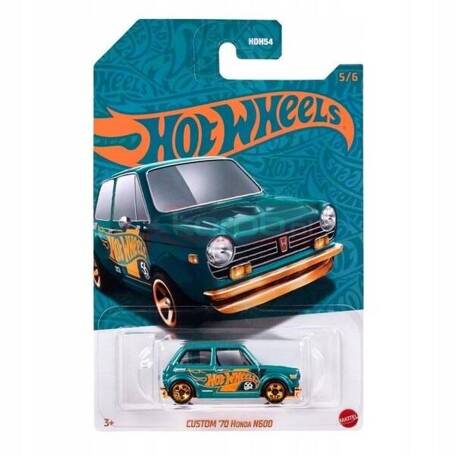 HOT WHEELS PEARL & CHROME 5/6 HVW99 Custom '70 Honda N600