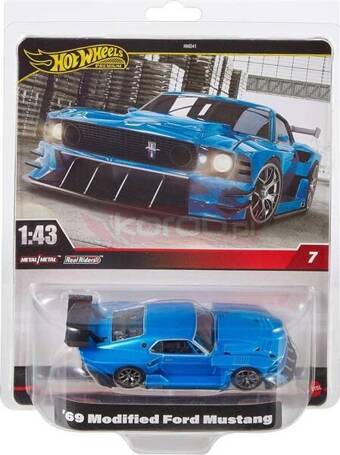 HOT WHEELS PREMIUM 1:43 '69 Modified Ford Mustang HWT04