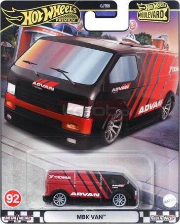 HOT WHEELS PREMIUM BOULEVARD 92 Model HRT67 MBK Van