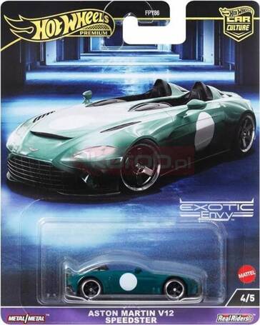 HOT WHEELS PREMIUM CAR CULTURE EXOTIC ENVY Aston Martin v12 Speedster HKC78