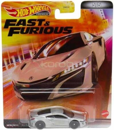 HOT WHEELS PREMIUM CAR CULTURE FAST & FURIOUS '17 Acura NSX HCP30