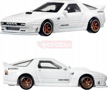 HOT WHEELS PREMIUM CULTURE CAR 2-pack 04 Mazda Mazdasspeed/Mazda RX7 FC Pan HRR75