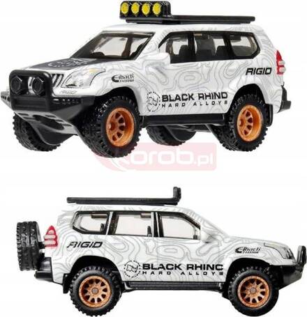 HOT WHEELS PREMIUM CULTURE CAR 2-pack 05 Toyota Land Cruiser Prado/Mercedes HRR76