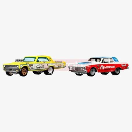 HOT WHEELS PREMIUM CULTURE CAR 2-pack 63PLYMOUTH BELVEDERE 426 WEDGE/ DODGE HKF56