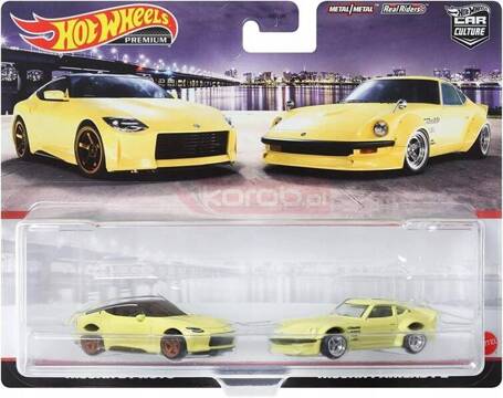 HOT WHEELS PREMIUM CULTURE CAR HFF33 2-pack Nissan Z Proto Nissan Fair Lady