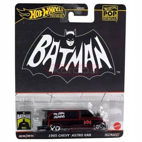 HOT WHEELS PREMIUM POP CULTURE Batman 1985 Chevy Astro Van HVJ48