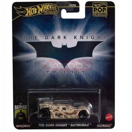 HOT WHEELS PREMIUM POP CULTURE Batman The Dark Night Trilogy Batmobile HXD97