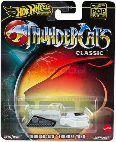 HOT WHEELS PREMIUM POP CULTURE THUNDERCATS THUNDER TANK HVJ53