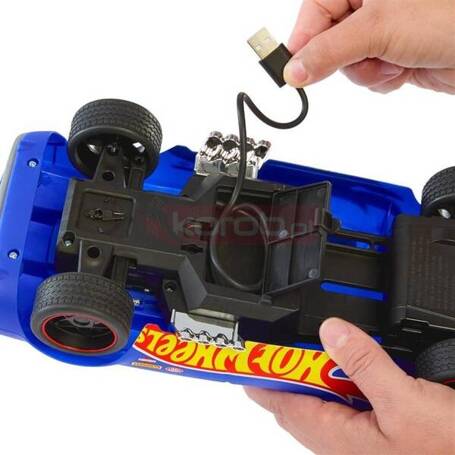 HOT WHEELS RODGER DODGER RC samochód 1:16 zdalnie sterowany HTP54