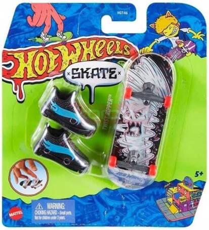 HOT WHEELS Skate Fingerskate Tony Hawk DESKOROLKA Twist Ripper +buty HNG40