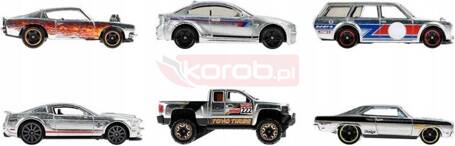 HOT WHEELS THEMED ZAMAC zestaw 6 aut HDH53