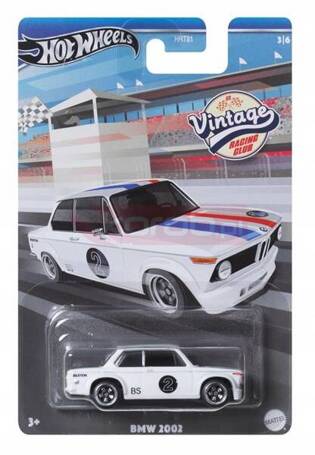 HOT WHEELS VINTAGE RACING CLUB 3/6 BMW 2002 HRV02