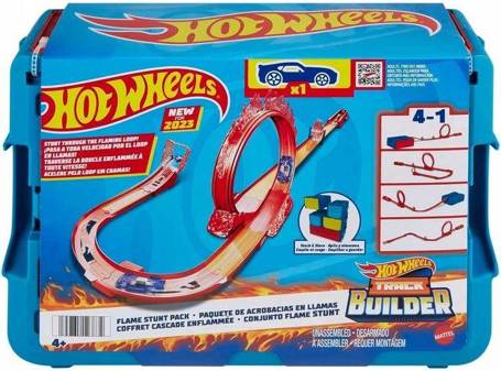 HOT WHEELS ZESTAW TORÓW KASKADERSKA PĘTLA OGNIA HMC04