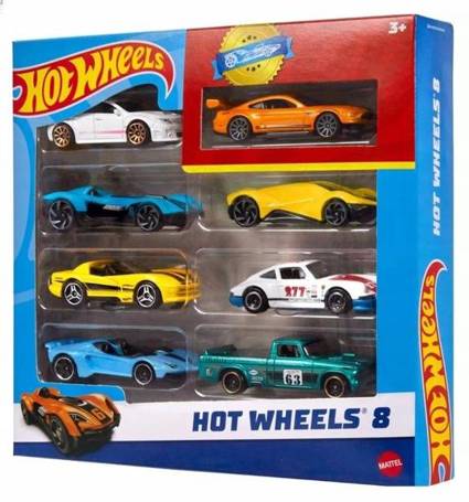 HOT WHEELS zestaw 8szt autek 8-pak HPV78