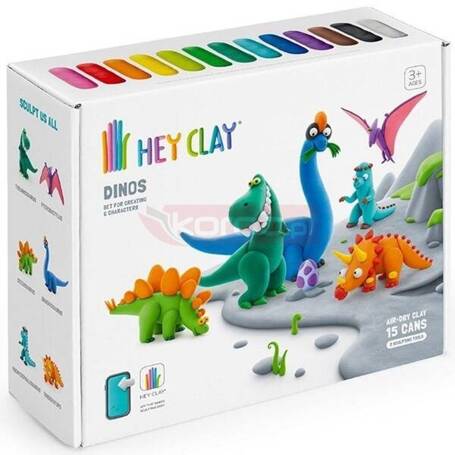 Hey Clay - Zestaw Dinozaury