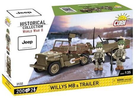 Historical Collection Willys MB&trailer