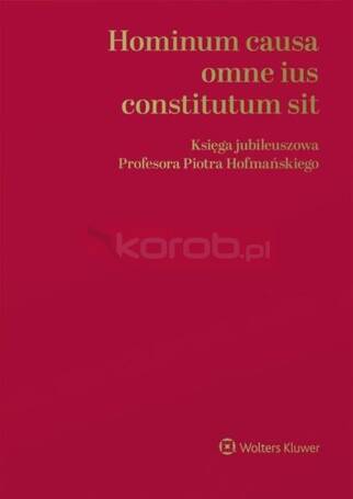 Hominum causa omne ius constitutum sit