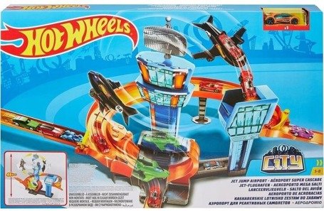 Hot Wheels GFH90 Zestaw lotnisko kaskaderskie