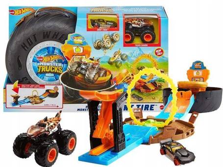 Hot Wheels Monster Trucks Opona Kaskaderska arena GVK48