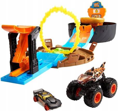 Hot Wheels Monster Trucks Opona Kaskaderska arena GVK48