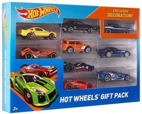 Hot Wheels Samochodzik 9-PAK X6999