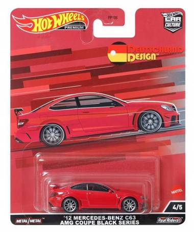 Hot Wheels Samochodzik kultowy '12 Mercedes Benz C63 HCJ79