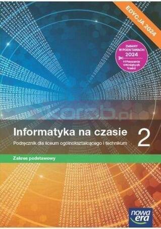 Informatyka LO2 Informatyka na czasie Podr ZP 2024