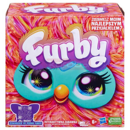 Interaktywna maskotka koralowa FURBY 2.0 