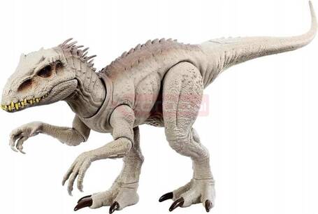 JURASSIC WORLD DINOZAUR INDOMINUS REX figurka 53,3 cm ze światłem dźwiękiem HNT63