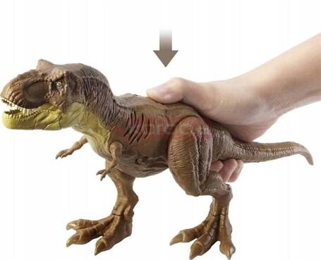 JURASSIC WORLD DINOZAUR Tyrannosaurus Rex figurka 30cm z dźwiękiem HBK21