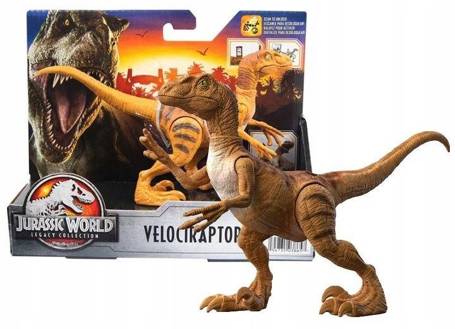 JURASSIC WORLD DINOZAUR VELOCIRAPTOR figurka HFF14