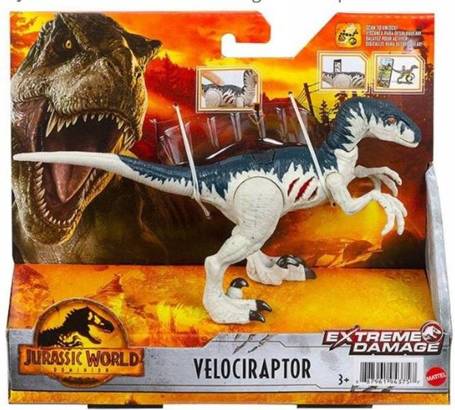 JURASSIC WORLD DOMINION DINOZAUR VELOCIRAPTOR GWN14