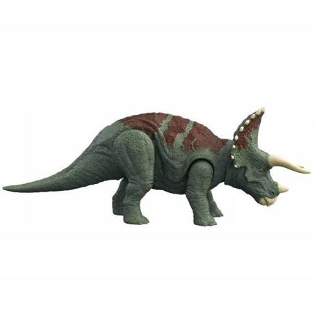 JURASSIC WORLD Dominion Dinozaur Triceratops z dźwiękiem HDX34