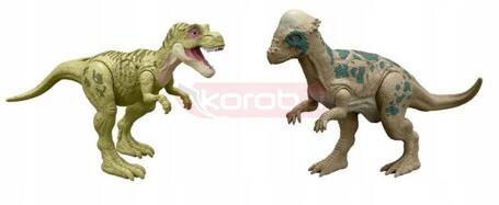 JURASSIC WORLD EPIC ATTACK Tyrannosaurus Rex vs. Pachycephalosaurus HNC13