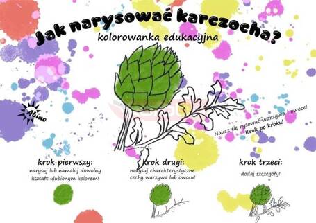 Jak narysować karczocha?