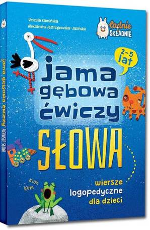 Jama gebowa ćwiczy słowa. Wiersze logopedyczne