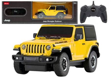 Jeep Wrangler JL Rubicon RC 1:24 żółty