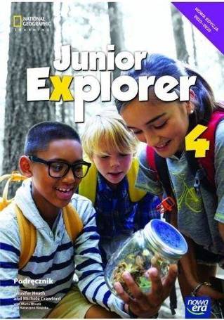 Język angielski SP 4 Junior Explorer neon Podr.